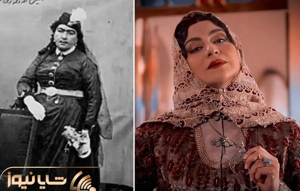 عکس جیران خاتون ناصرالدین شاه