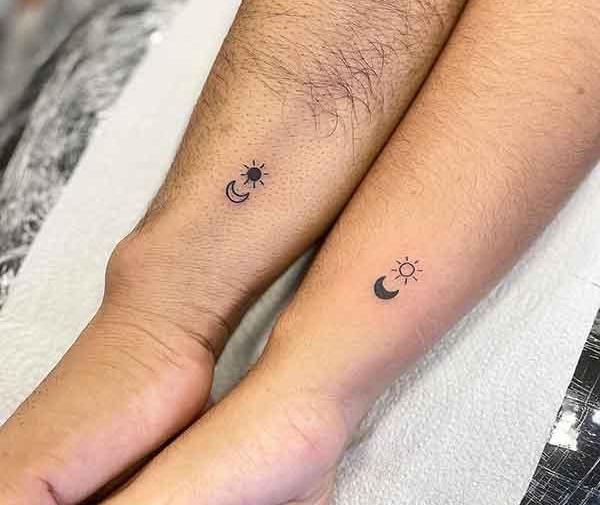 عکس ایده تتو مینیمال عاشقانه