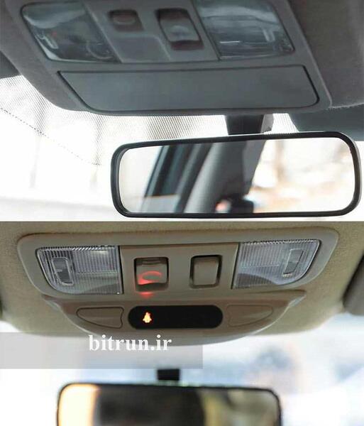 عکس از سقف ماشین شاهین