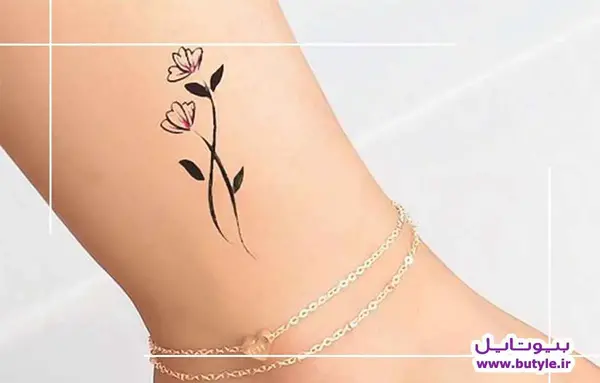 عکس تاتو مینیمال مار