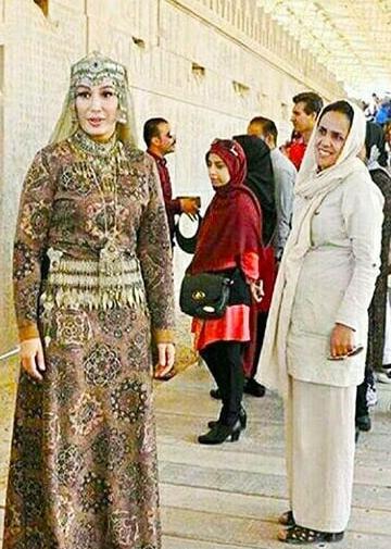 عکس لباس شیرازی دخترانه