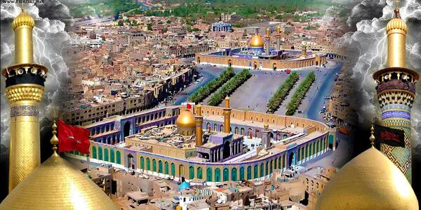 عکس تصاویر حرم امام حسین و بین الحرمین