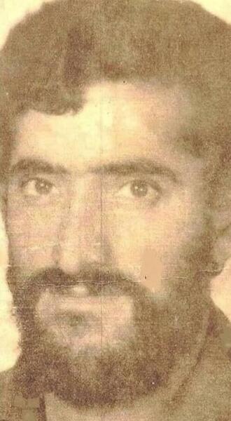 عکس علی لندی در آتش سوزی