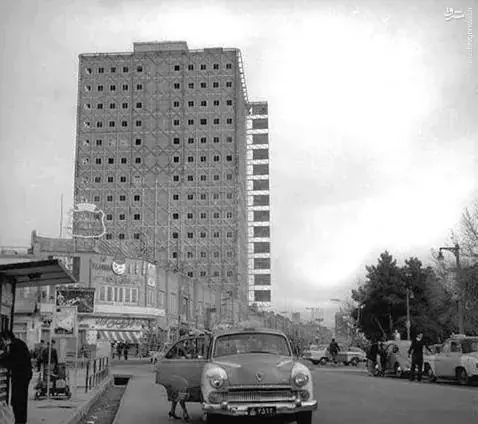 عکس ساختمان پلاسکو بعد از آتش سوزی