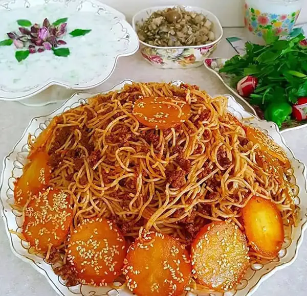 سویا عکس ماکارونی خانگی