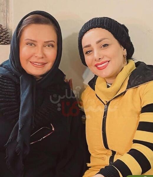 عکس لعیا زنگنه با همسرش