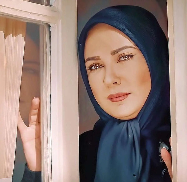 عکس لعیا زنگنه با همسرش