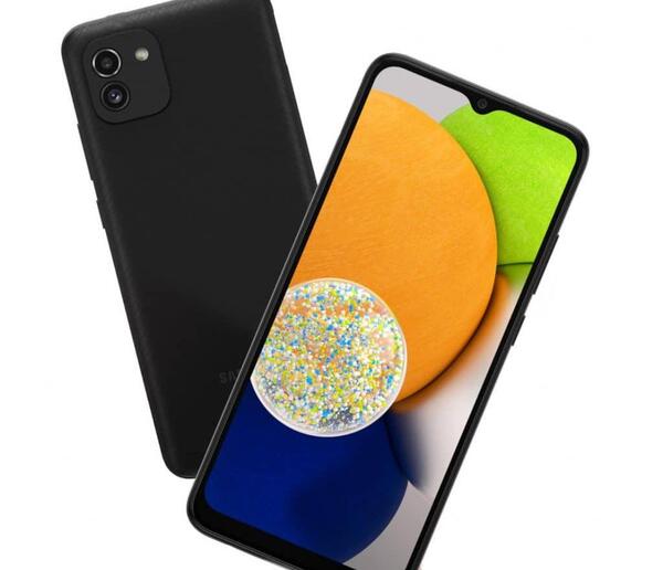 عکس مشخصات گوشی سامسونگ a03 s