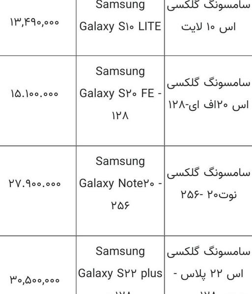 عکس گوشی سامسونگ a03 قیمت امروز