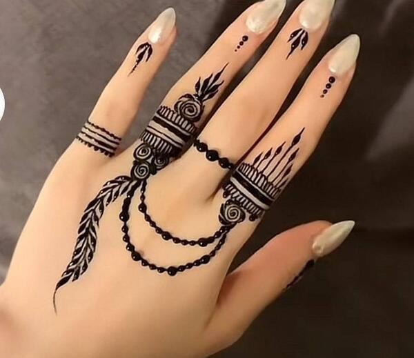 عکس تاتو پشت دست