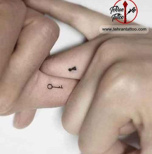 عکس تاتو روی دست دخترانه عاشقانه
