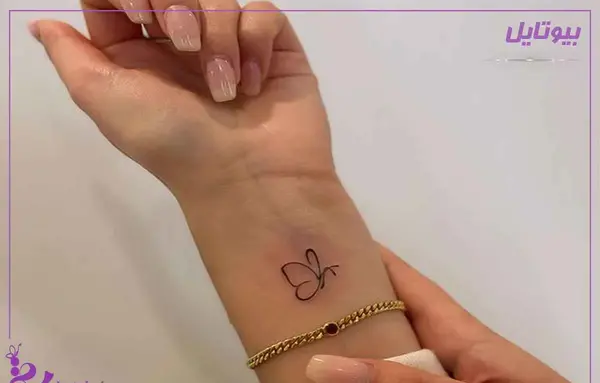 عکس تاتو روی مچ دست پسرانه