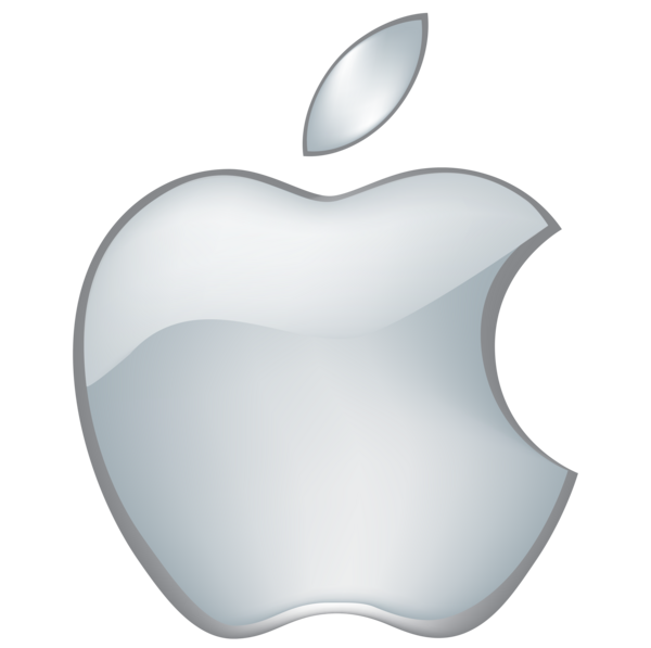عکس iphone logo png black