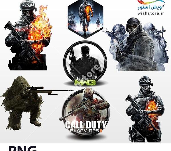 عکس لوگو کالاف دیوتی موبایل png