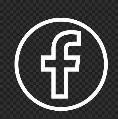عکس logo facebook png white