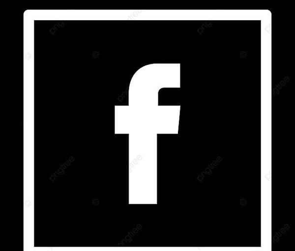 عکس logo facebook png blanco y negro