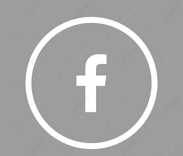 عکس logo facebook png blanco y negro