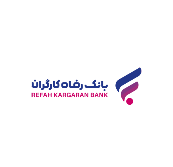 عکس لوگو بانک رفاه png