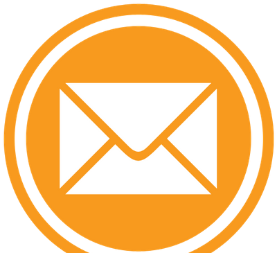 عکس email logo png blue