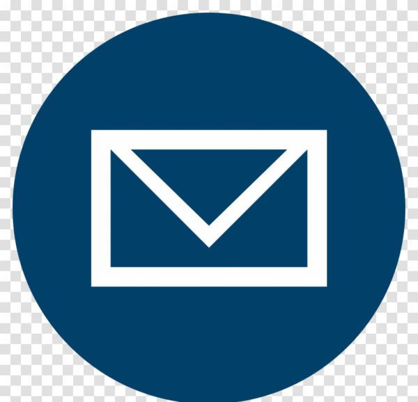 عکس email logo png blue