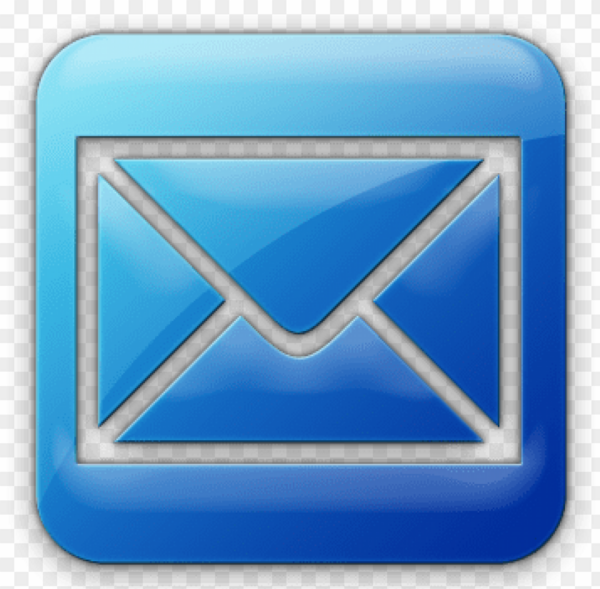 عکس email logo png blue