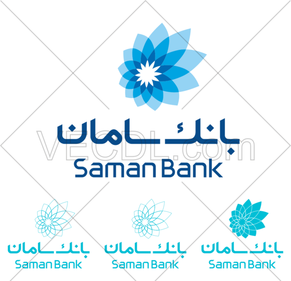 عکس لوگوی بانک سامان png
