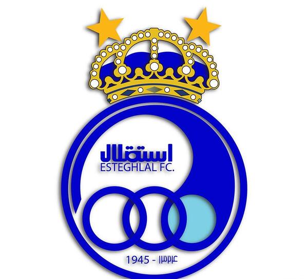 عکس آرم استقلال نقاشی