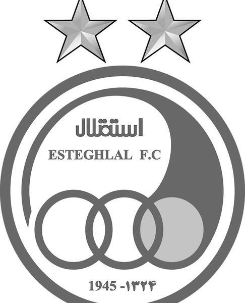 عکس آرم استقلال نقاشی
