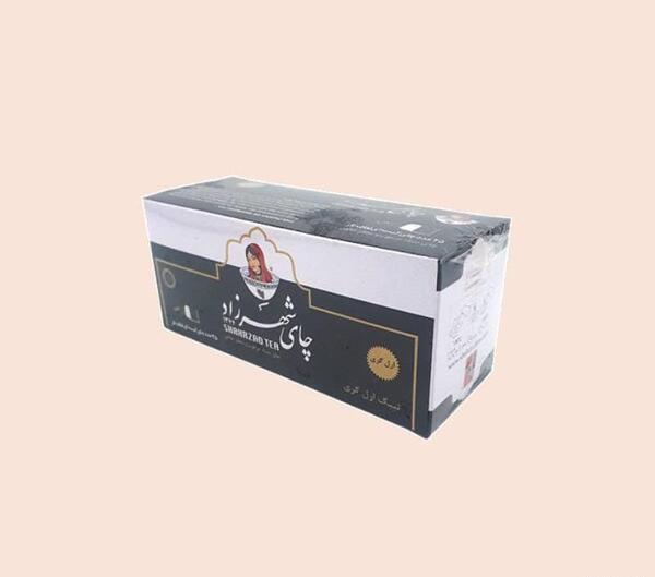 عکس لوگوی قدیمی چای شهرزاد