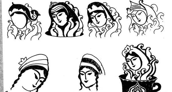 عکس لوگوی قدیمی چای شهرزاد