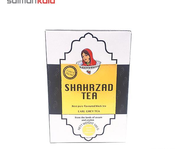 عکس لوگوی قدیمی چای شهرزاد