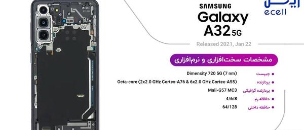 عکس قیمت گوشی a32 حافظه 128 رم 6
