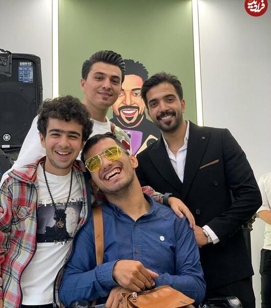 عکس واقعی جواد در سریال نوروز رنگی