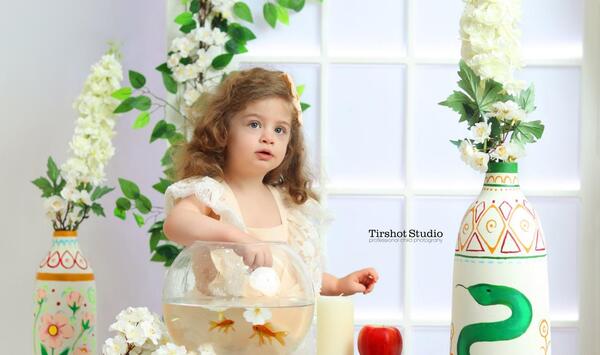 ایده عکس نوروزی نوزاد