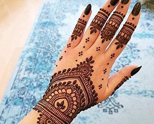 عکس تاتو حنة لليد