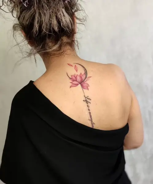 عکس تاتو برای کمر دخترانه