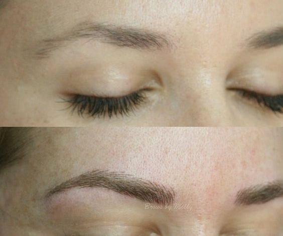 عکس آموزش تاتو قاب و سایه ابرو