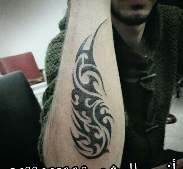 عکس تاتو على اليد رجالي