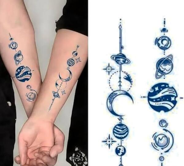 عکس تاتو ظهر بنات