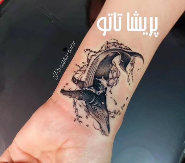 عکس تاتو زنانه روی مچ دست