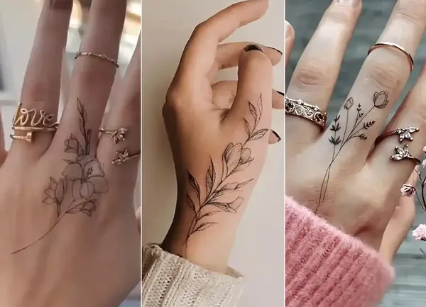 عکس مدل تاتو زنانه روی دست