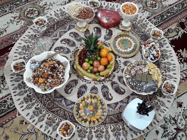 عکس تزیین سفره عید فطر