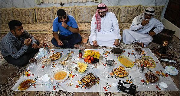 عکس تزیین سفره عید فطر