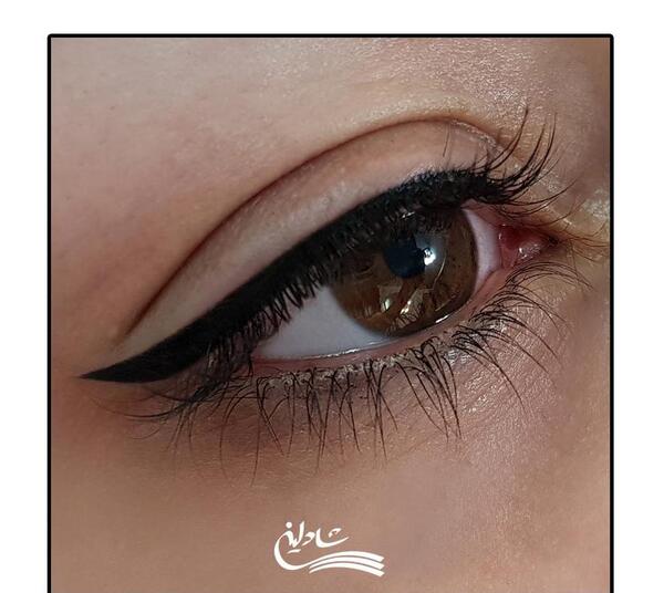 عکس تاتو خط چشم نازک نی نی سایت