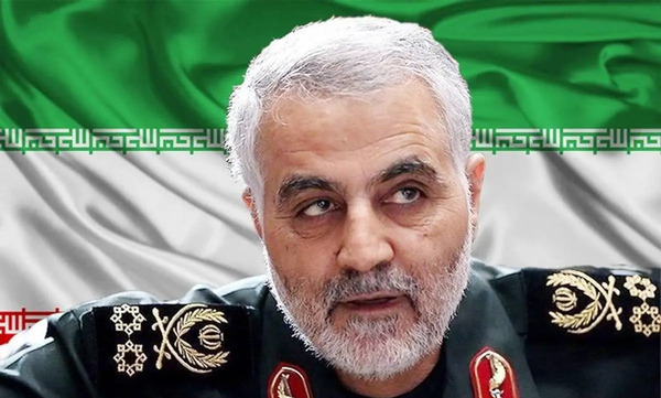 یک عکس در مورد حاج قاسم سلیمانی