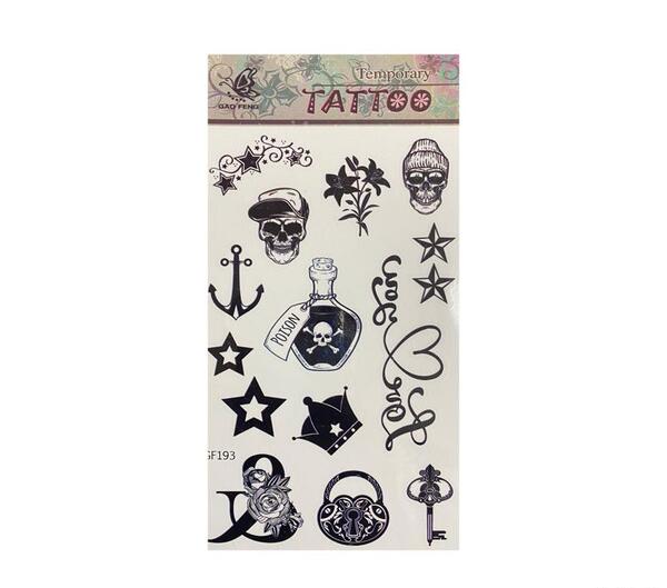 عکس تاتو جمجمه کوچک