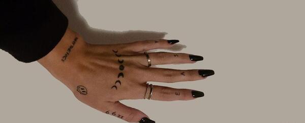 عکس تاتو های خفن روی دست
