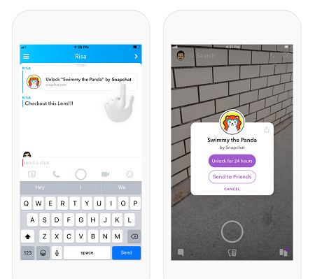 چگونه عکس و فیلم های اسنپ چت را برگردانیم