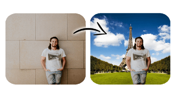 پس زمینه برای ویرایش عکس