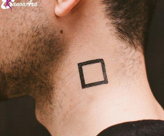 عکس تاتو گردن جدید